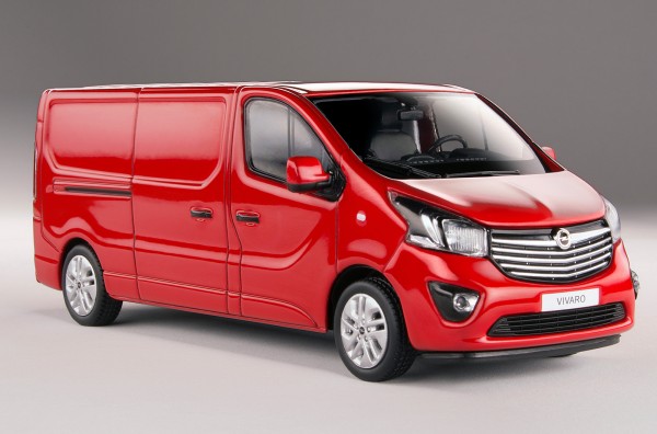 iScale OPEL Vivaro 2016, magma rot